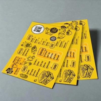 A3 120gsm Premium Smooth White Paper Placemats