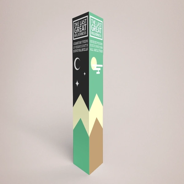  Totem Display - Straight