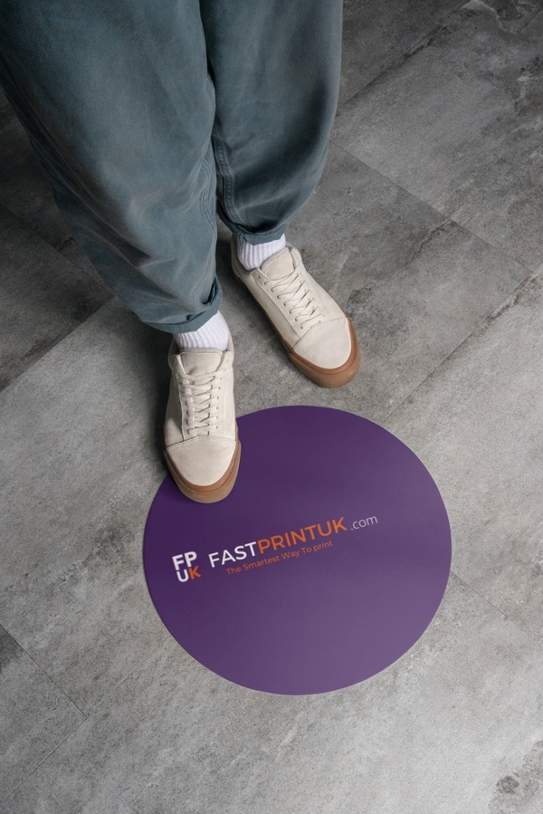 Vinyl Floor Stickers Fast Print UK
