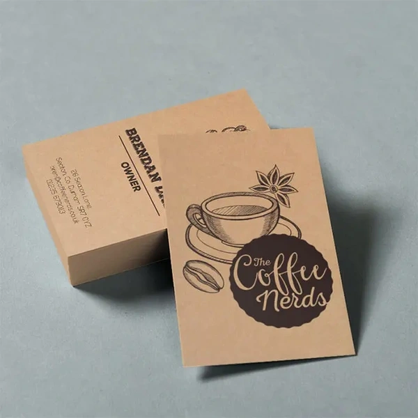 300gsm Kraft Business Cards