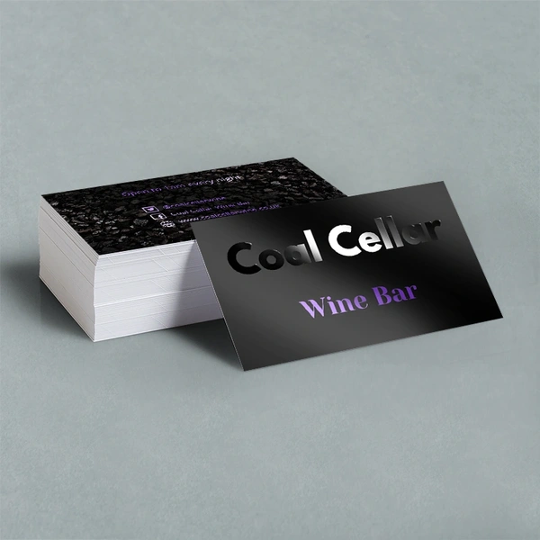 Spot UV business Cards