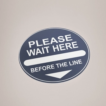 Customised Vinyl floor stickers