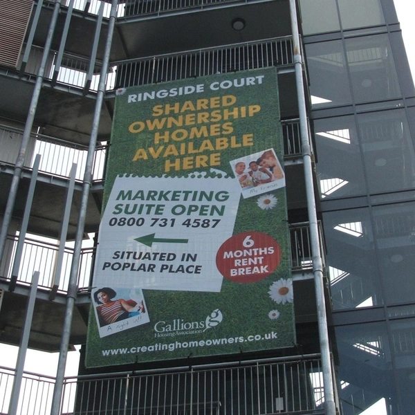 340gsm Mesh Banners | PVC Mesh Banner Printing | Fast Print UK