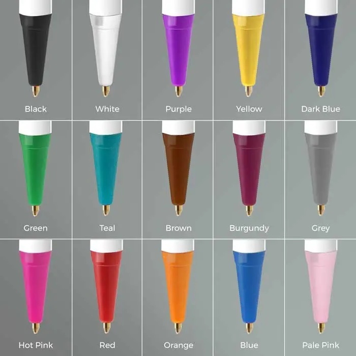 Pen trim colour options 