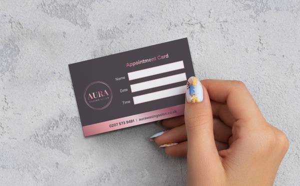 400gsm Uncoated Appointment Cards